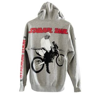 Justin Bieber × Purpose Tour Merchandise × Stadium Tour Hoodie Size Small